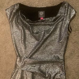 Vince Camuto silver dress 🌙